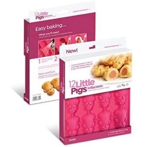 12 Little Pigs in Blankets Oven-Safe Silicone Baking Mold